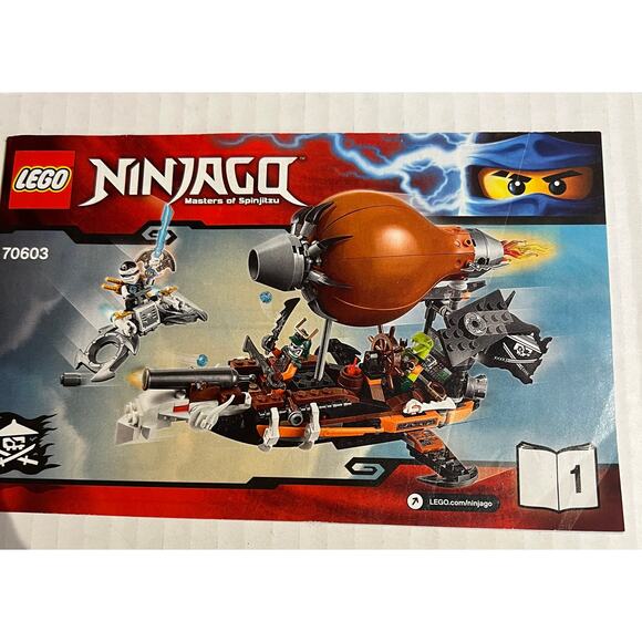 LOT of LEGO Ninjago Instruction Manuals ONLY (no legos) Lot #5 - Picture 6 of 7